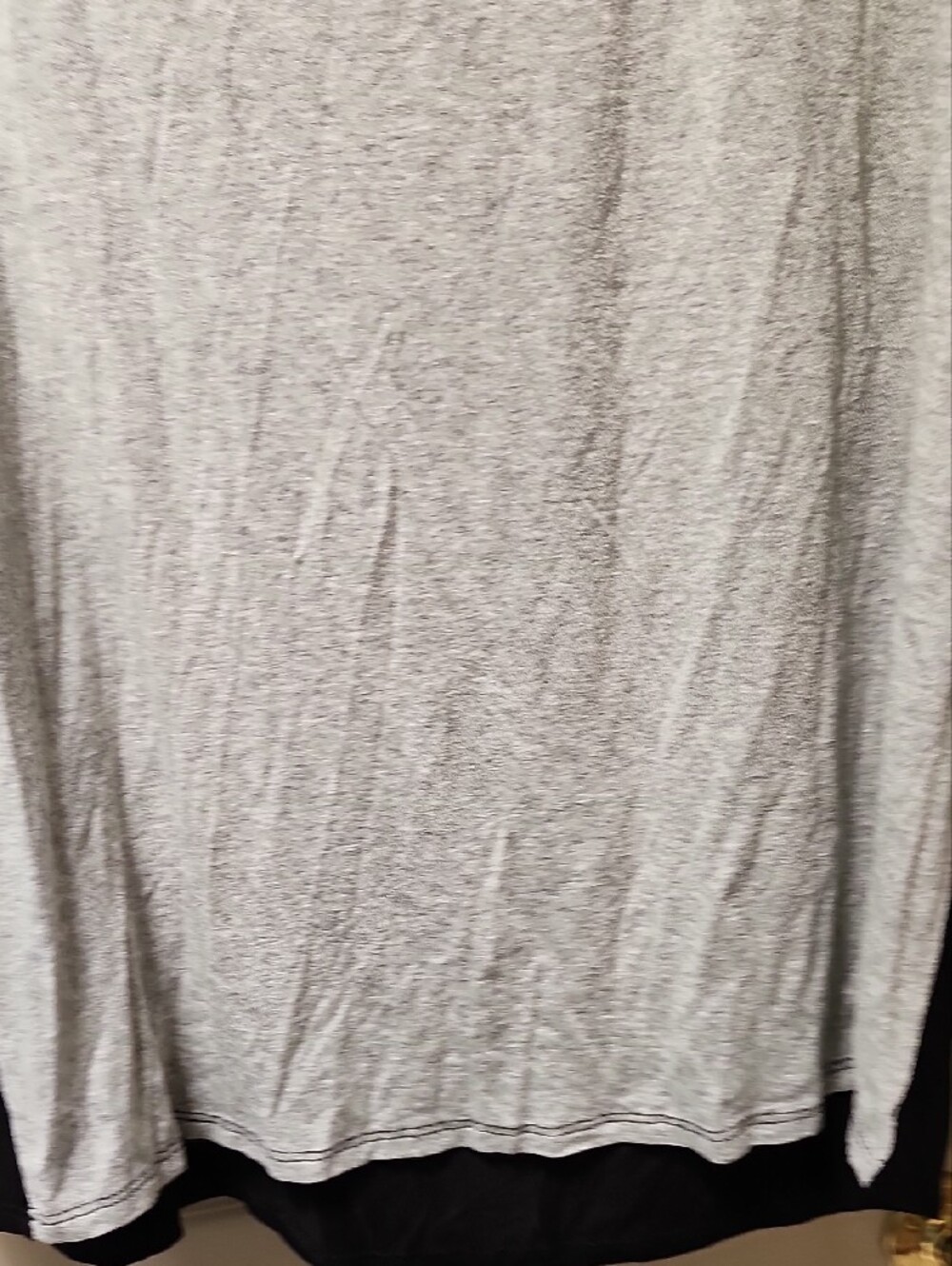 Harley-Davidson Black and Gray Long Sleeve Tee with Blue Skull Graphic - Picture 8 of 12